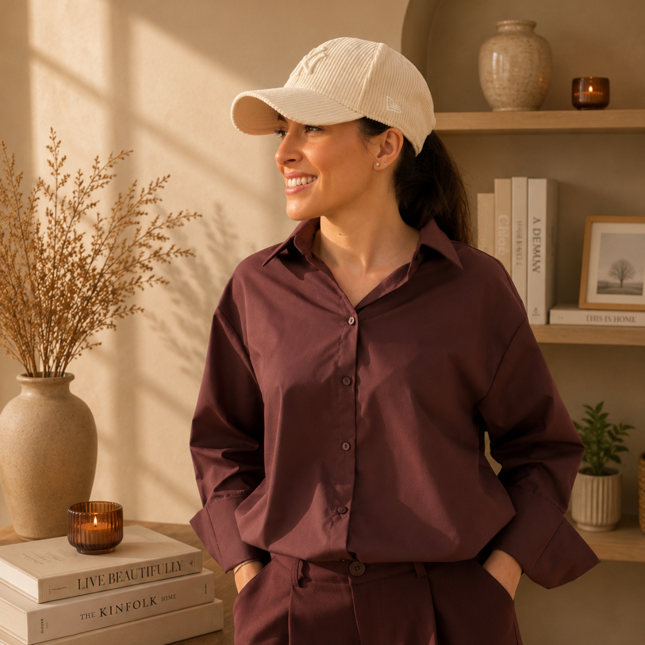 VENISE Prune - Chemise
