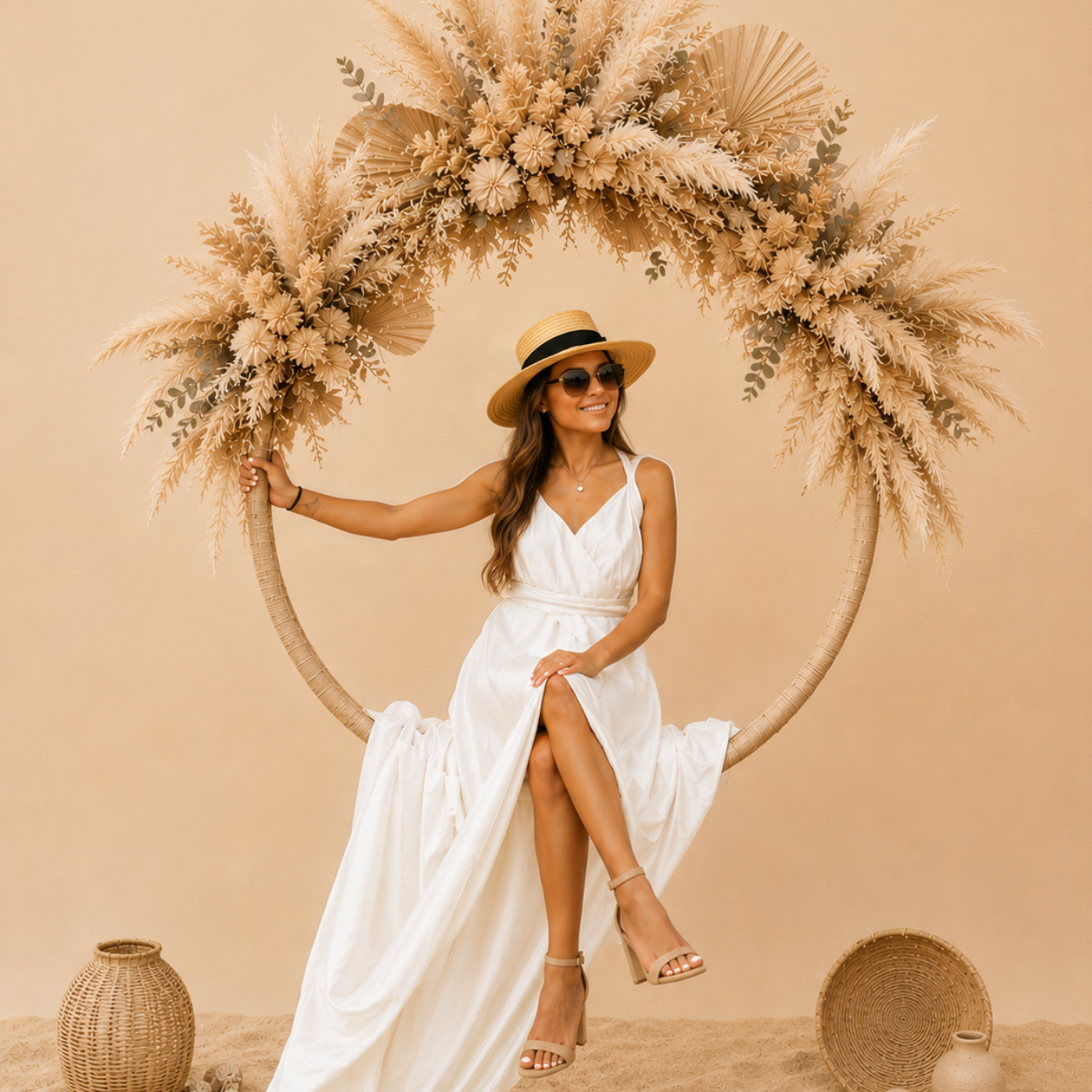 Chapeau Mimosa - L'élégance sous le soleil