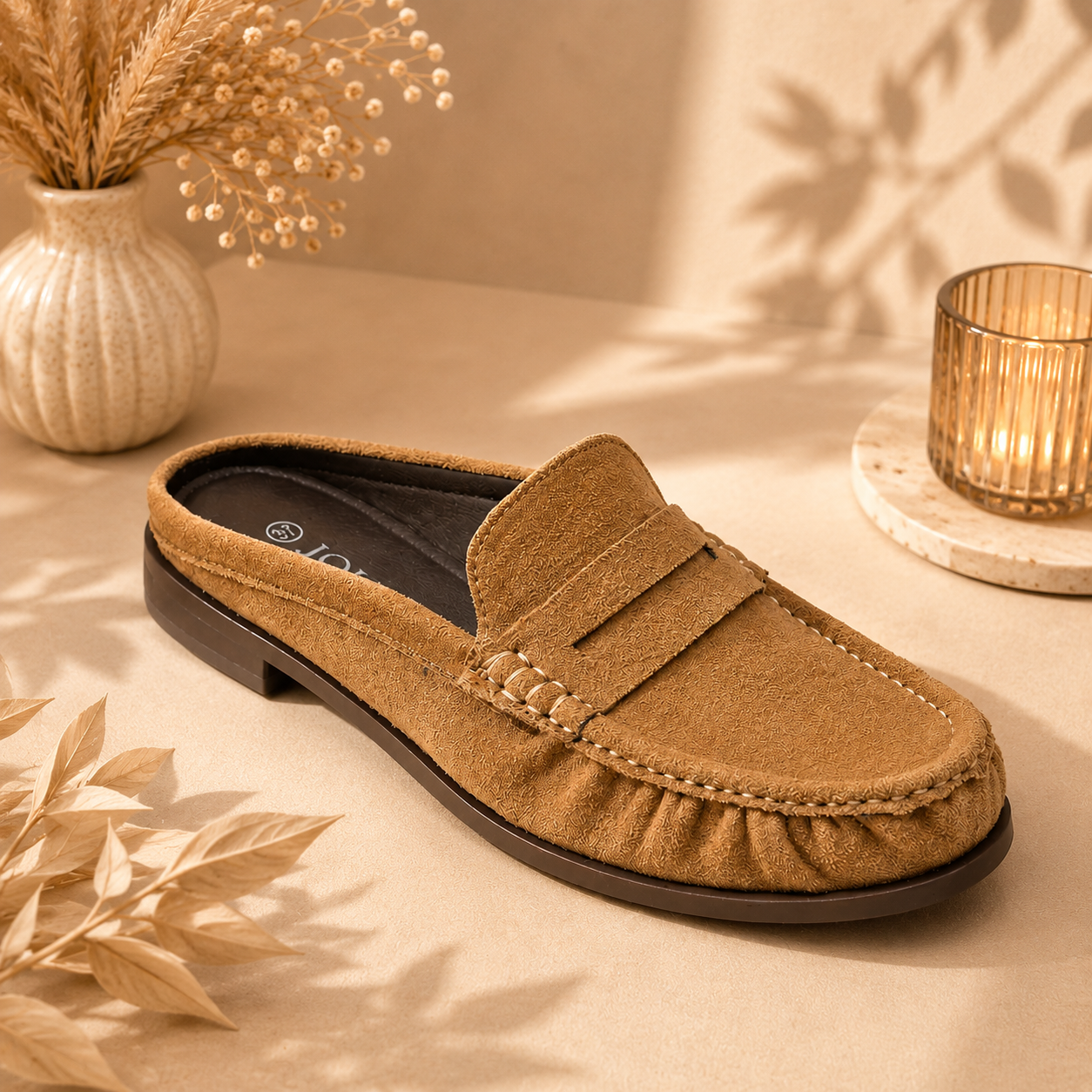 Mules SARAH - Le mocassin revisité en version mule