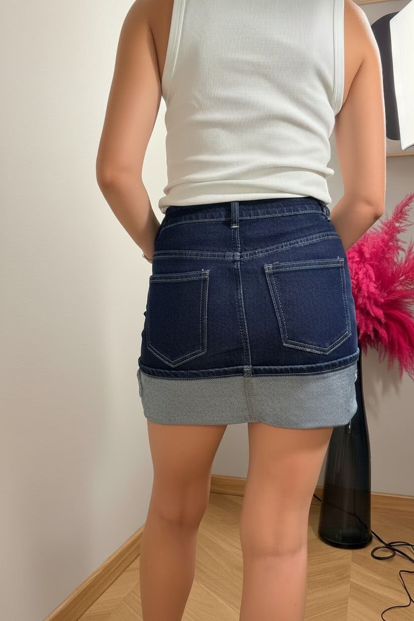 BERGEN - Jupe jean -30%