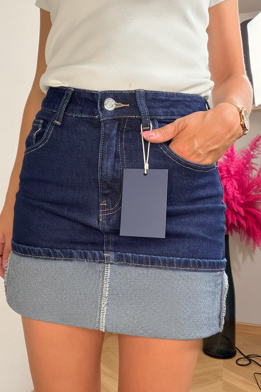 BERGEN - Jupe jean -30%