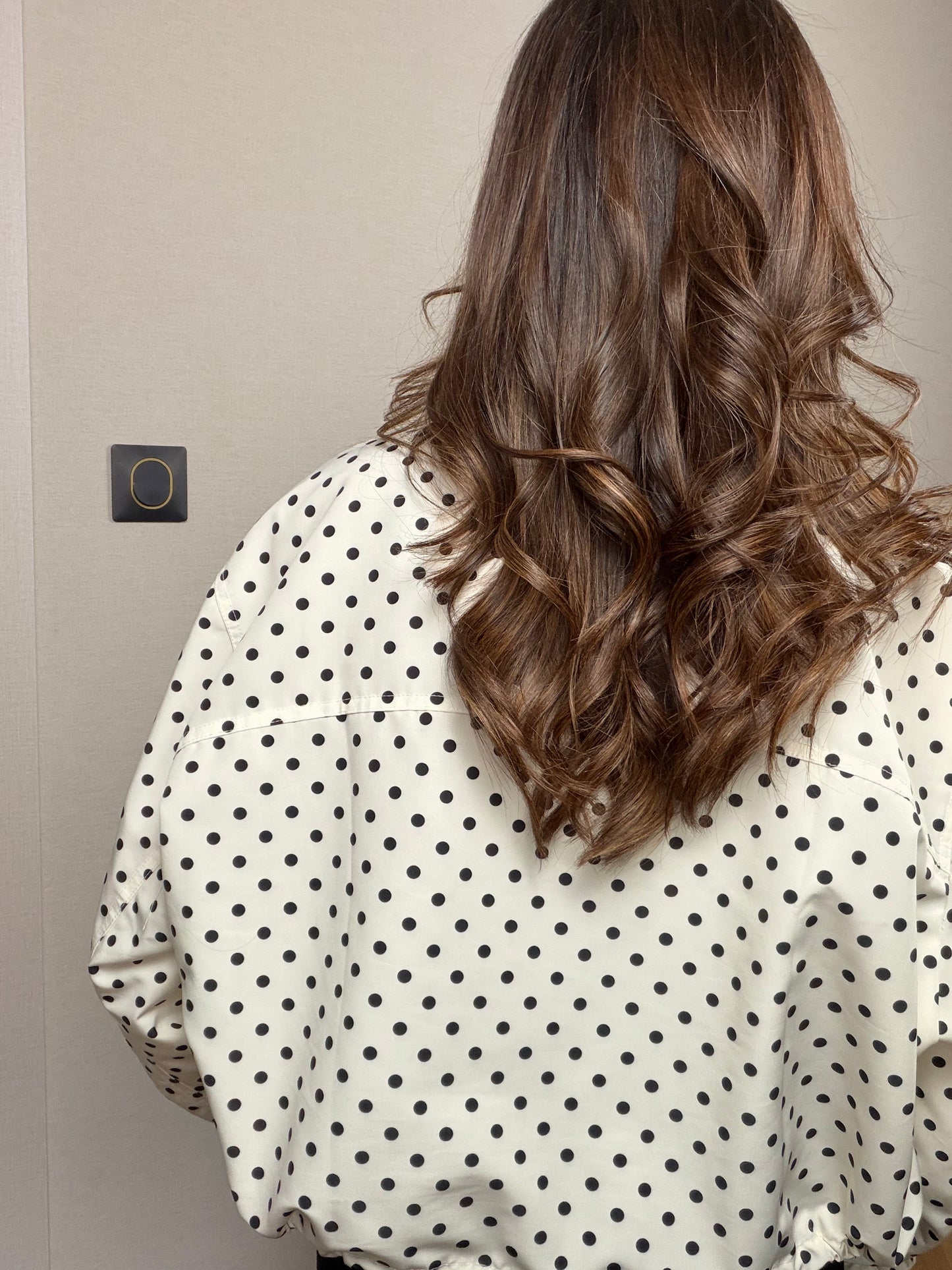 Veste CAMELIA - Veste légère à pois chic et facile à porter au quotidien -20%